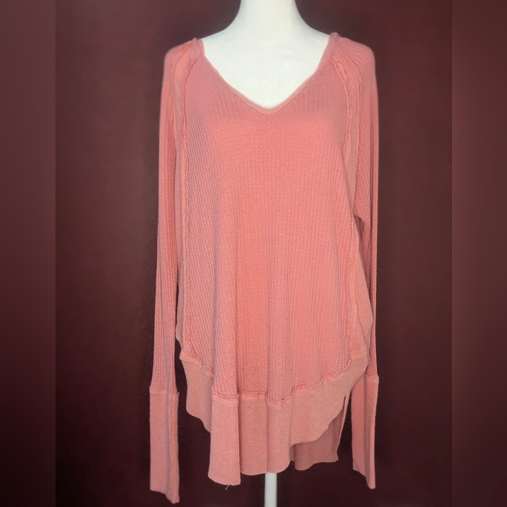 Free People Catalina Long Sleeve Thermal Top